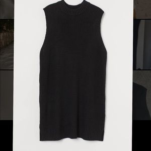 Knit Sweater Vest Dress